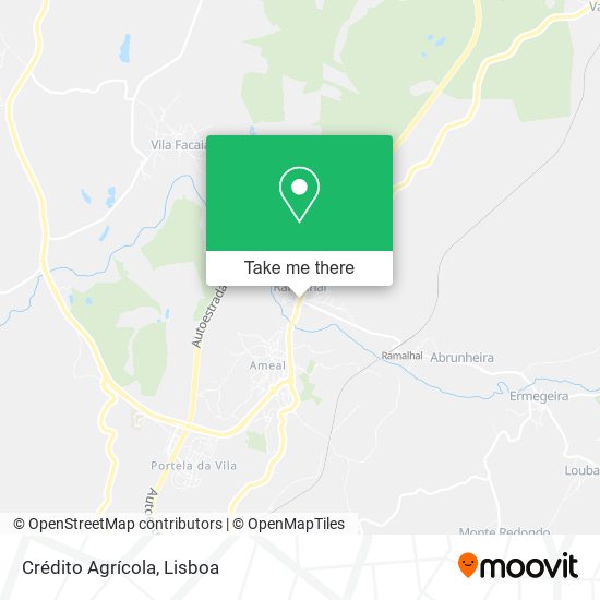 Crédito Agrícola map