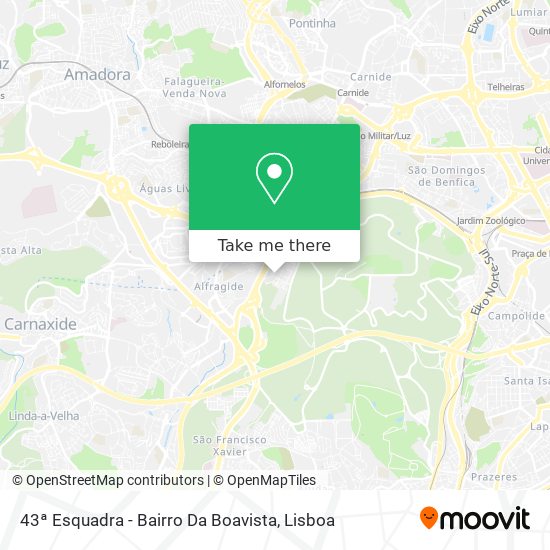 43ª Esquadra - Bairro Da Boavista map