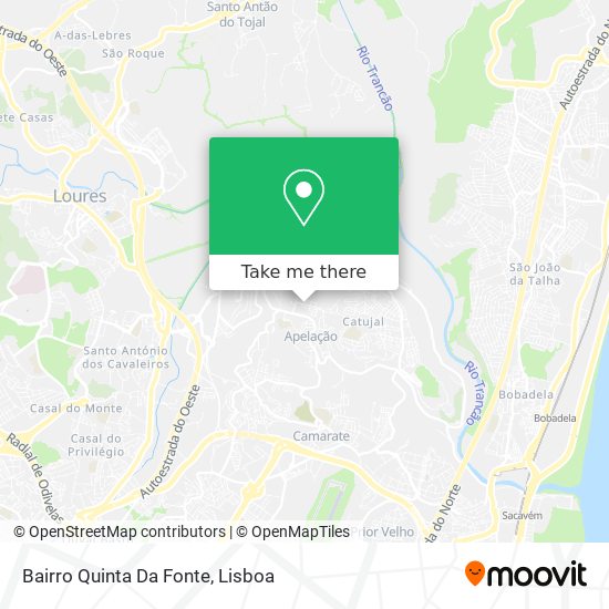 Bairro Quinta Da Fonte map