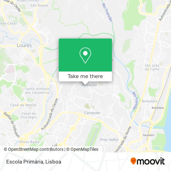 Escola Primária mapa