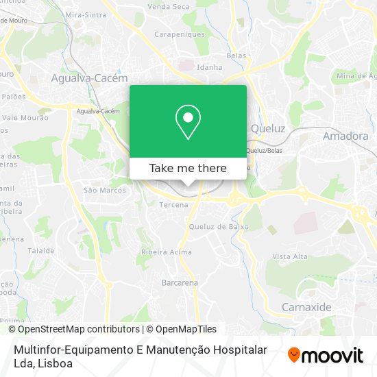 Multinfor-Equipamento E Manutenção Hospitalar Lda map