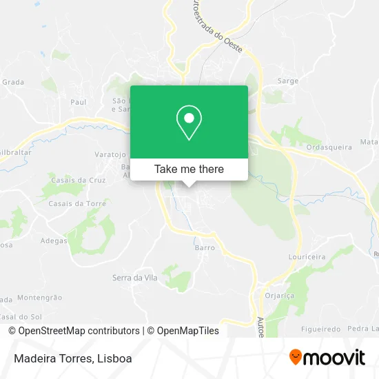 Madeira Torres map