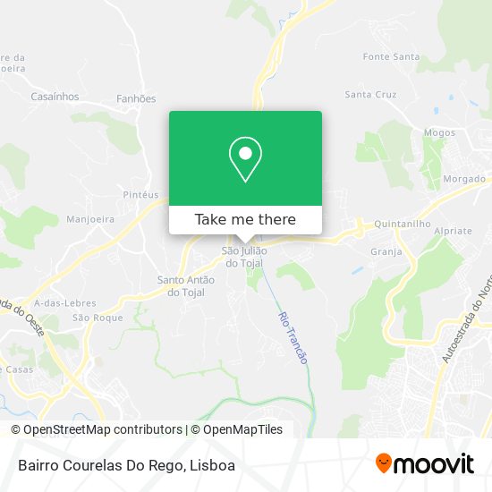 Bairro Courelas Do Rego map