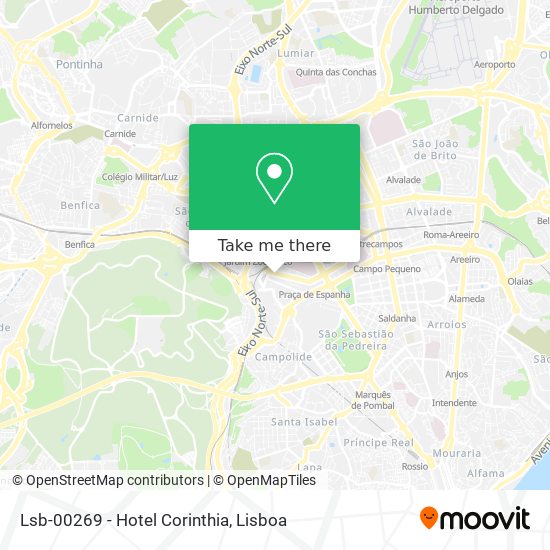 Lsb-00269 - Hotel Corinthia map