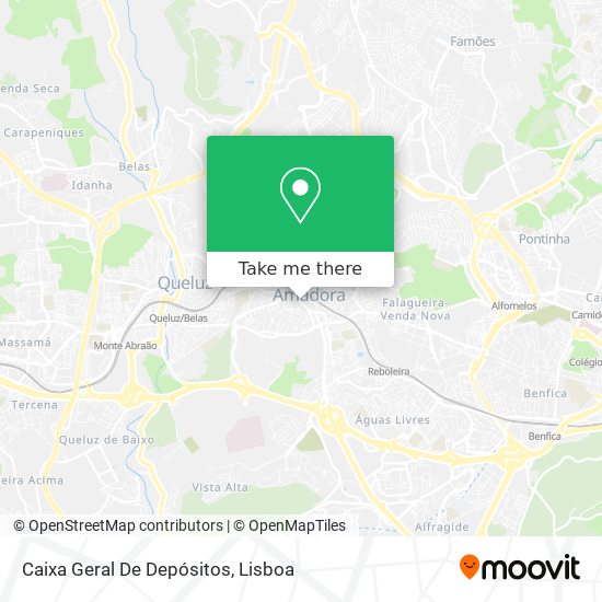 Caixa Geral De Depósitos map
