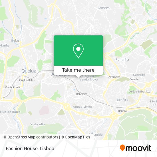 Fashion House mapa