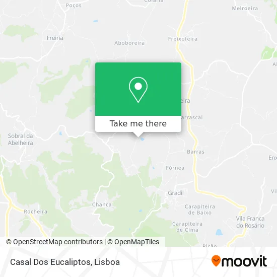 Casal Dos Eucaliptos map