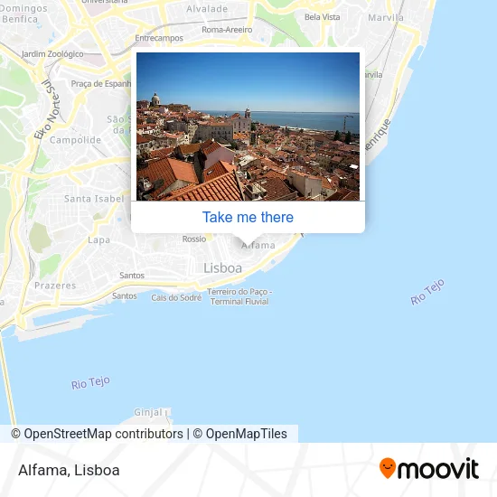 Alfama map