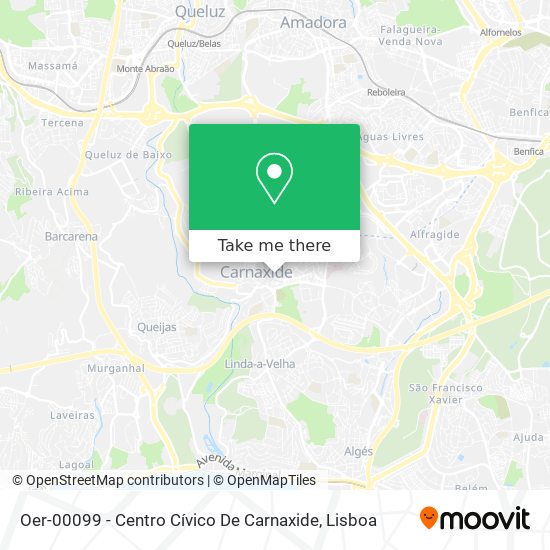 Oer-00099 - Centro Cívico De Carnaxide map