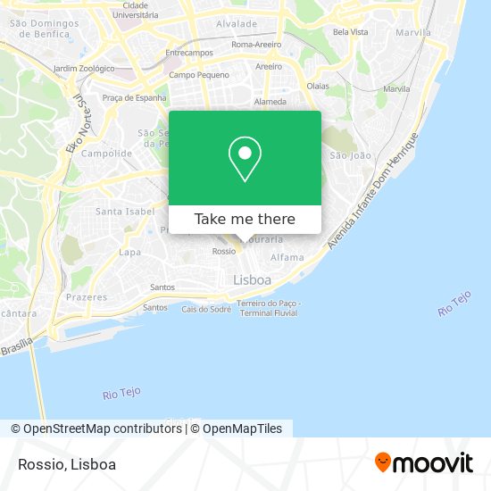 Rossio map