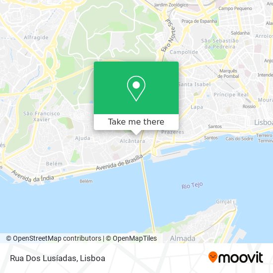 Rua Dos Lusíadas mapa