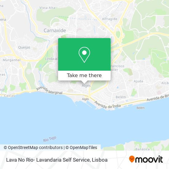 Lava No Rio- Lavandaria Self Service map