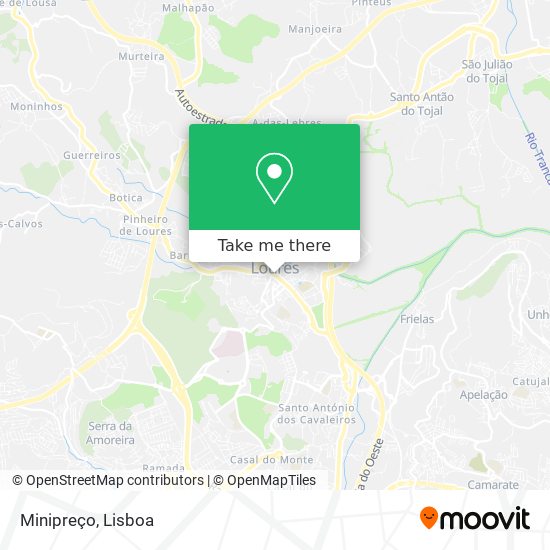 Minipreço mapa