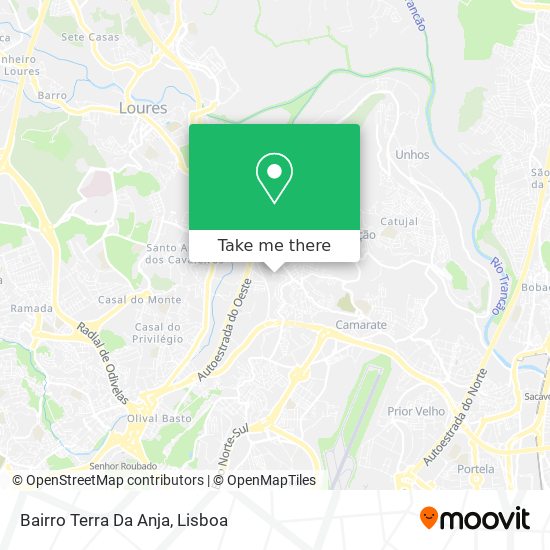 Bairro Terra Da Anja mapa