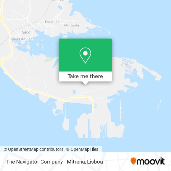 The Navigator Company - Mitrena map
