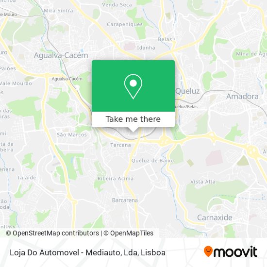 Loja Do Automovel - Mediauto, Lda mapa