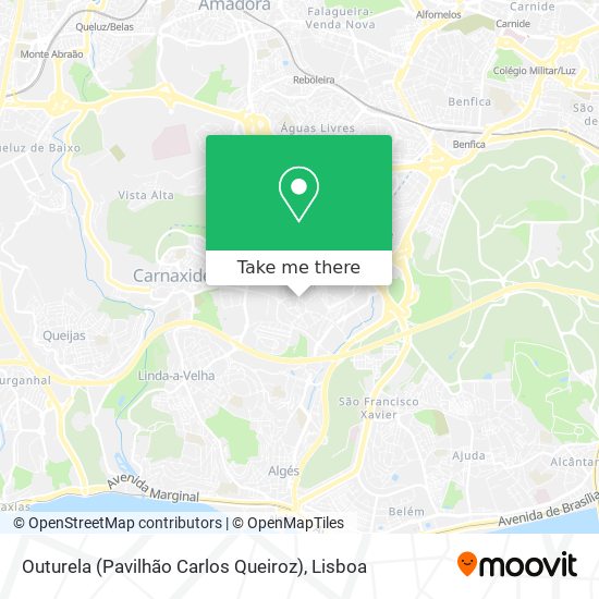 Outurela (Pavilhão Carlos Queiroz) map