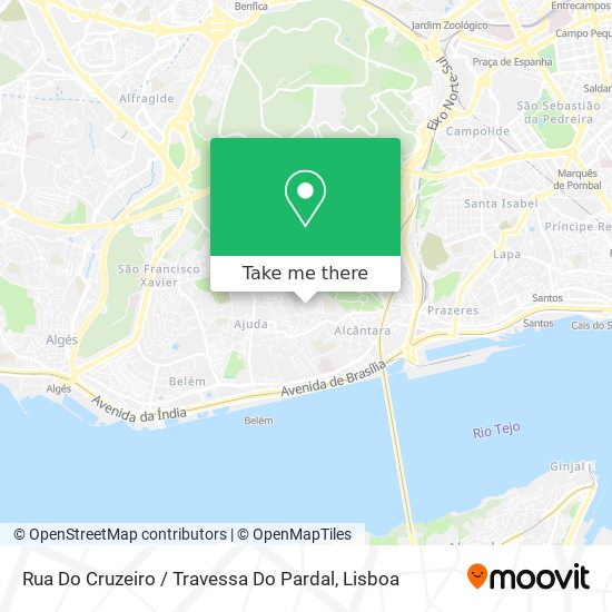 Rua Do Cruzeiro / Travessa Do Pardal map