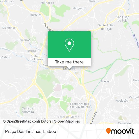 Praça Das Tinalhas map