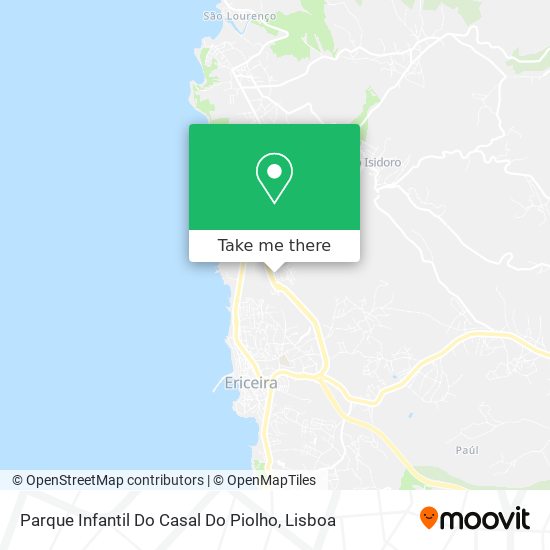 Parque Infantil Do Casal Do Piolho map
