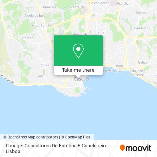 L'Image- Consultores De Estética E Cabeleireiro mapa