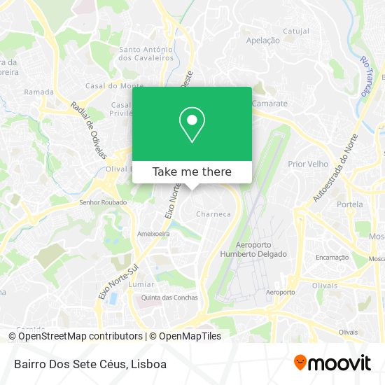 Bairro Dos Sete Céus map
