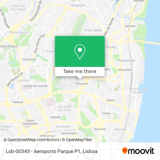Lsb-00343 - Aeroporto Parque P1 map