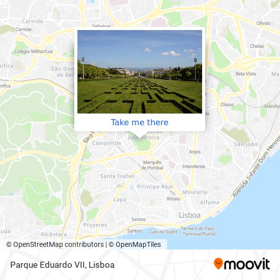 Parque Eduardo VII map
