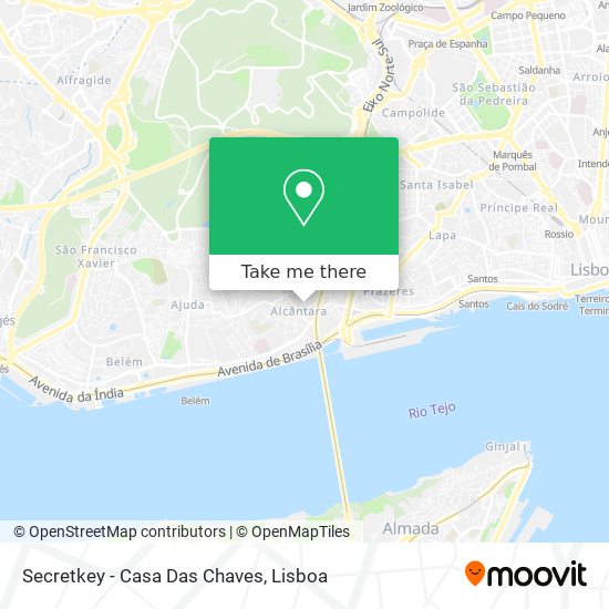 Secretkey - Casa Das Chaves map
