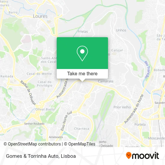 Gomes & Torrinha Auto map