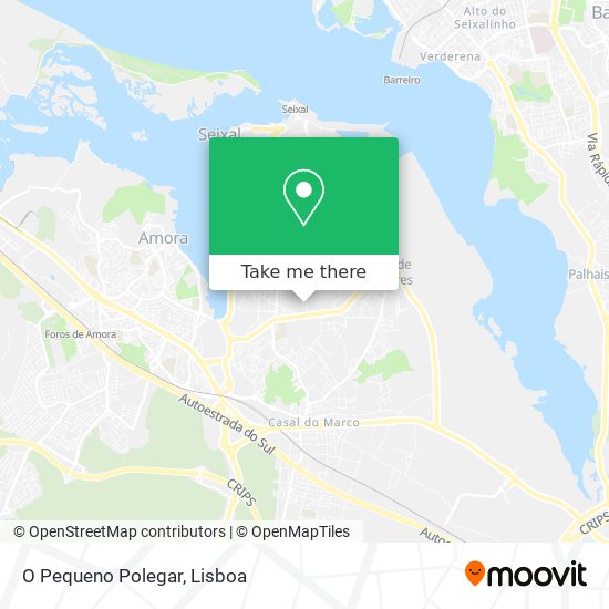 O Pequeno Polegar map