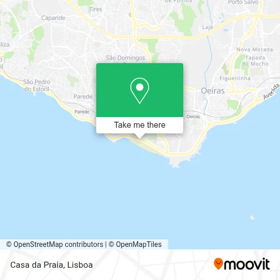 Casa da Praia map