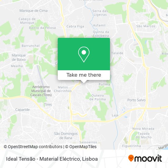 Ideal Tensão - Material Eléctrico mapa