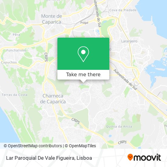 Lar Paroquial De Vale Figueira map
