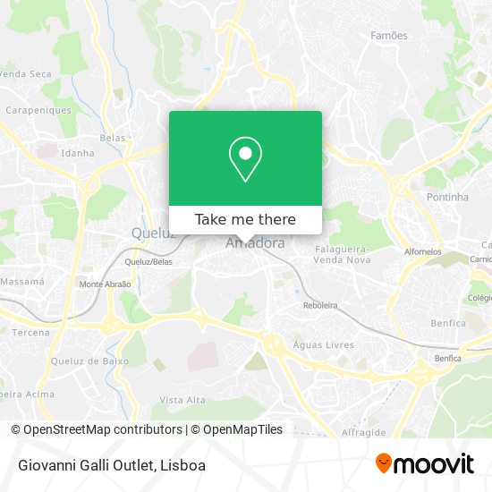 Giovanni Galli Outlet mapa