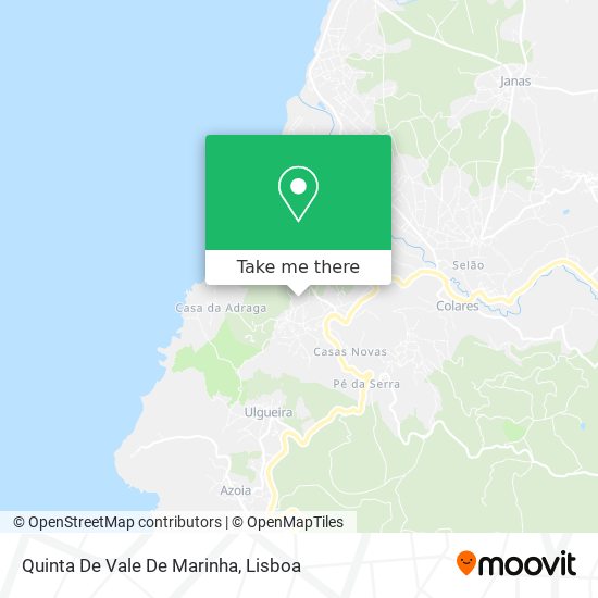 Quinta De Vale De Marinha map