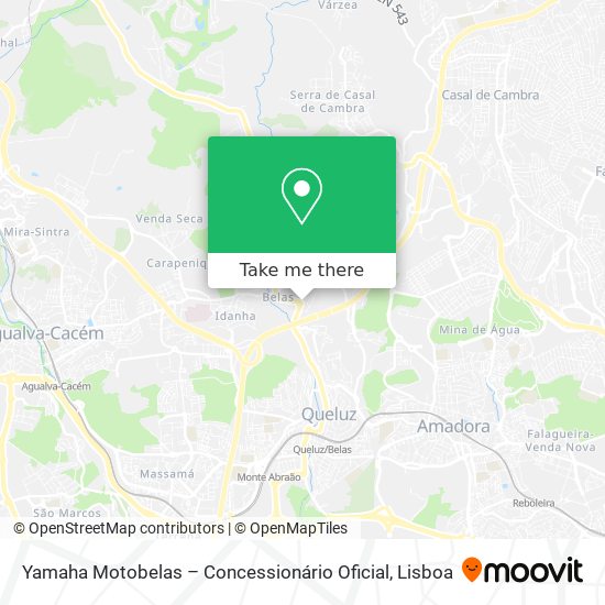 Yamaha Motobelas – Concessionário Oficial map