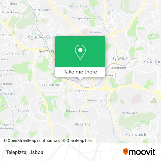 Telepizza map