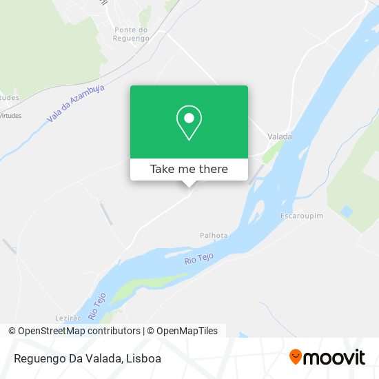 Reguengo Da Valada mapa