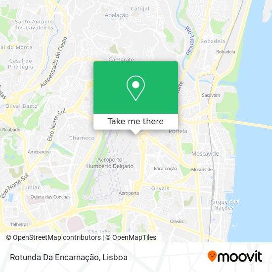Rotunda Da Encarnação map