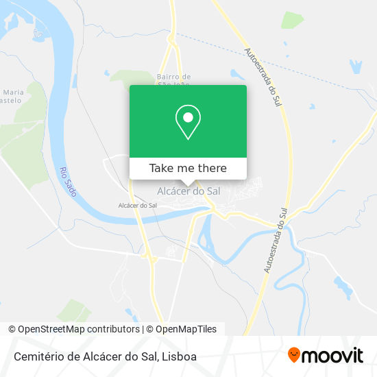 Cemitério de Alcácer do Sal map