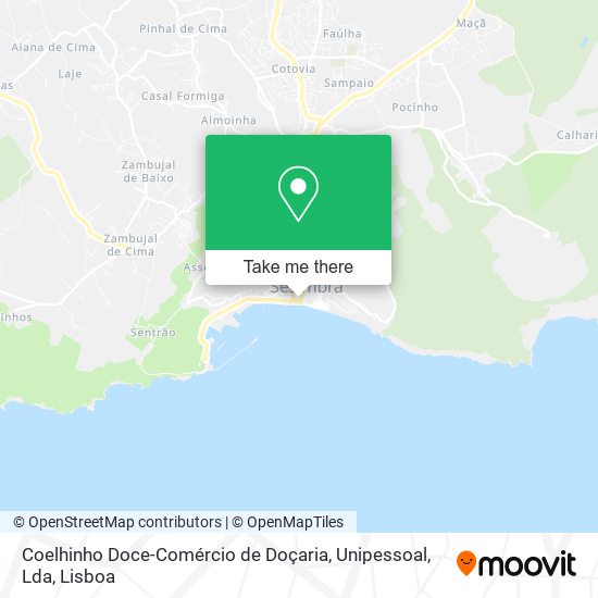 Coelhinho Doce-Comércio de Doçaria, Unipessoal, Lda map