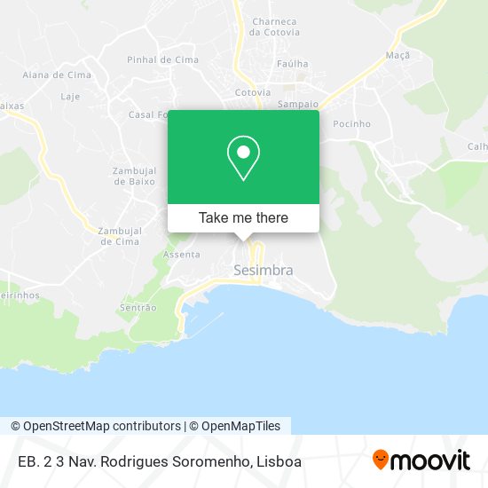 EB. 2 3 Nav. Rodrigues Soromenho map