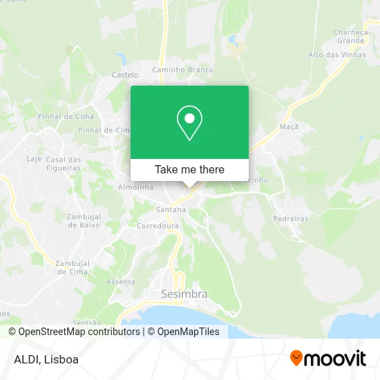 ALDI map