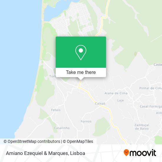 Amiano Ezequiel & Marques map