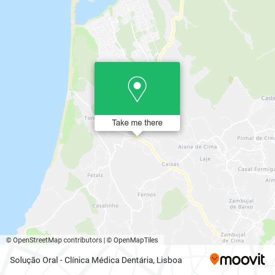 Solução Oral - Clínica Médica Dentária map