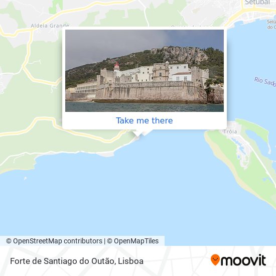 Forte de Santiago do Outão map