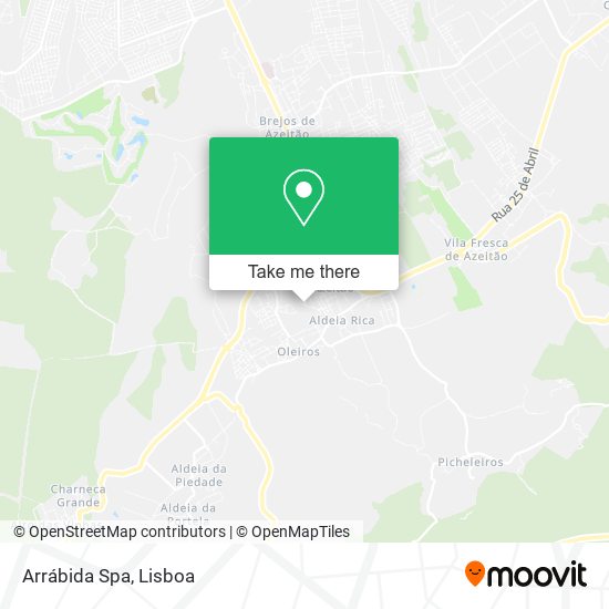 Arrábida Spa mapa