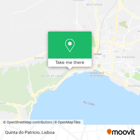 Quinta do Patrício map