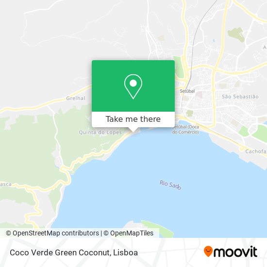 Coco Verde Green Coconut map